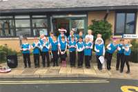 Lanesend's Choir Club - entertaining and spreading Christmas cheer at Afton Court at St. Mary's Hospital