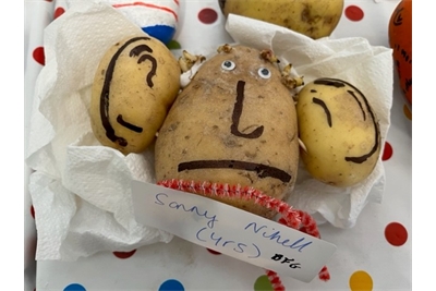 World Book Day Potatoes March 2022