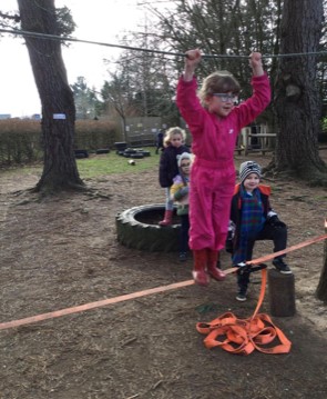 Fun at Forest School